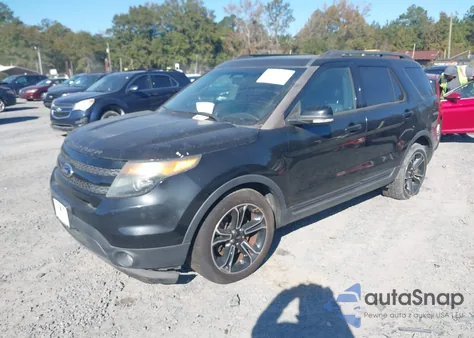 2015 Ford Explorer Sport из США, поврежденный, VIN 1FM5K8GT7FGA44149